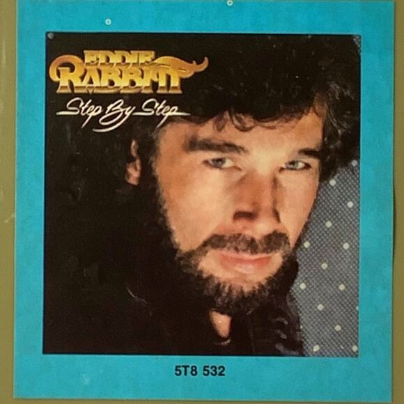 Vintage 1981 8-Track Tape - Eddie Rabbit - Step by Step, Elektra/Asylum Records - Picture 2 of 6